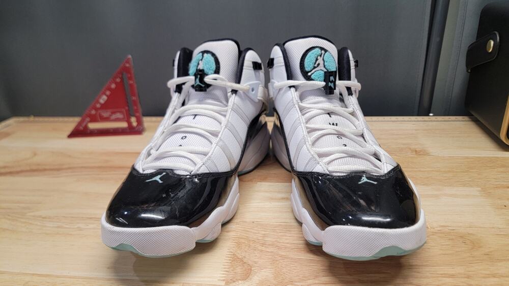 Jordan 6 Rings White Tropical Twist Black 9.5